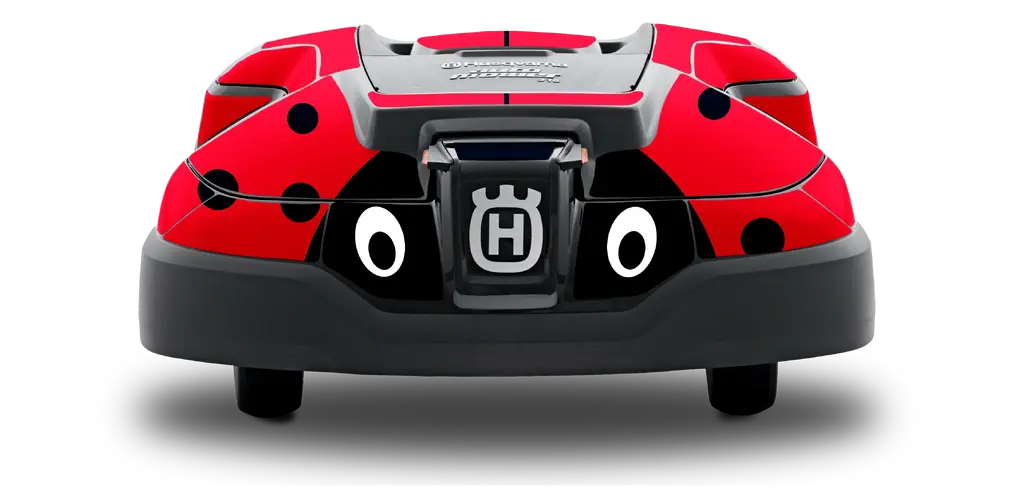 Robotklipper med marihøne utseende